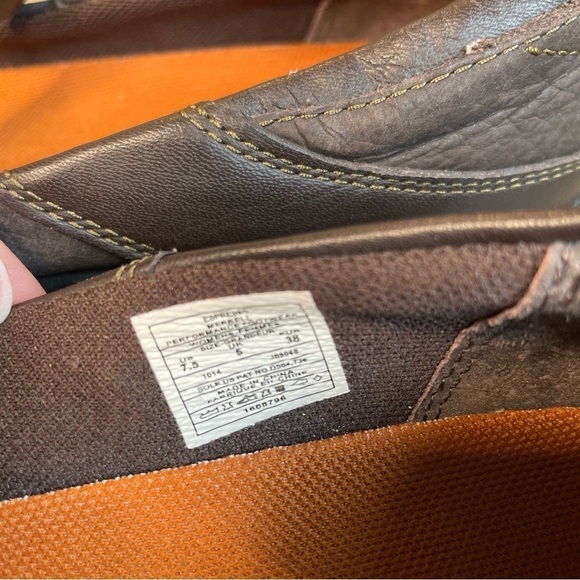 Merrell Dassie Mary Jane Shoes Espresso Brown Leather Slip On Womens Size 7.5 - Picture 2 of 11